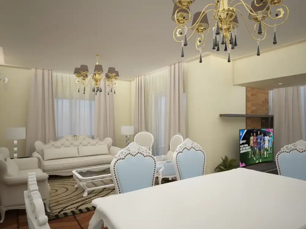 Nozha Apartment Decoration & Comprehensive finishing-9